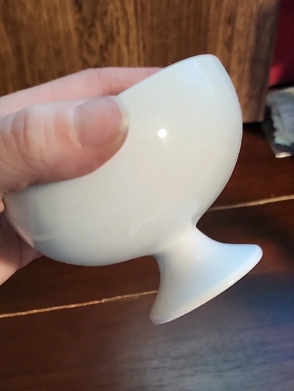 White Pedestal Serving Bowl - Home Dining